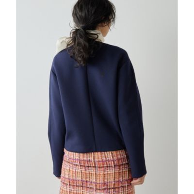 Whim Gazette ダンボールブルゾン Whim Gazette ノーカラーコート コート ダンボールブルゾン