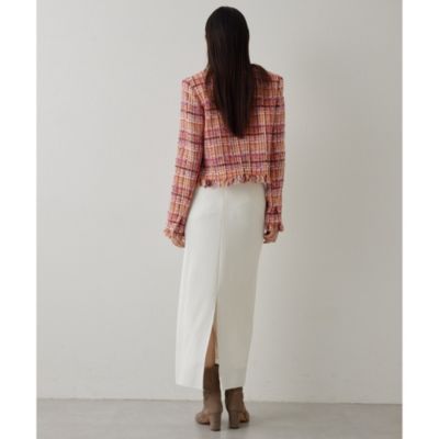 Whim Gazette(ウィム ガゼット)の【LINTON】ツィードジャケット