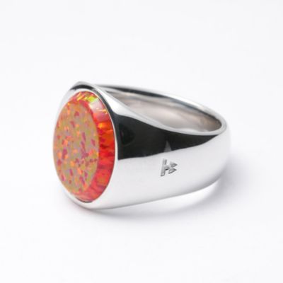 TOMWOOD Lizzie Ring Orange Amberトムウッド リング - トムウッド ...