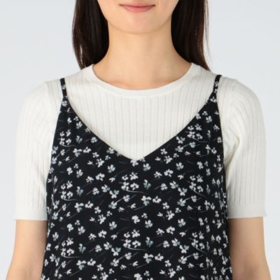 美品　MARIHA 潮騒のドレス　36　S　ブラウン MARIHA(マリハ) 花の蕾のドレス Black シティードレス