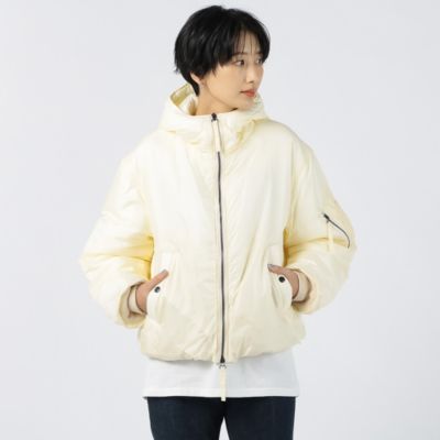 JANE SMITH(ジェーンスミス)のNYLON TAFFETA HOODIE MA－1 JACKET通販