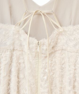 CLANE(クラネ)のFRINGE CAMISOLE ALL IN ONE通販 | mirabella