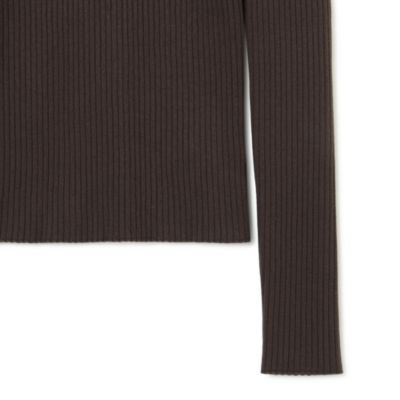 COURREGES(クレージュ)のMOCKNECK RIB KNIT SWEATER通販 | 集英社HAPPY