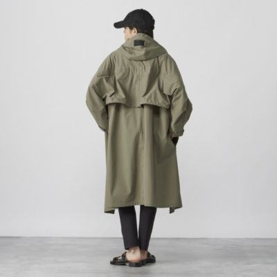 2024AW✨コグザビッグスモーク　KARTER PEA COAT ネイビー 49 KARTER PEA COAT / LIGHT WEIGHT BRUSHED DOUBLE JERSEY