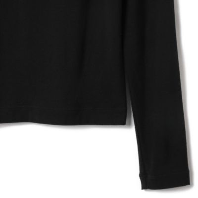 CINOH チノ　テンセルカシミヤクルーネックTシャツ　新品 CINOH(チノ)のTENCEL CASHMERE TURTLE NECK T－SHIRT通販