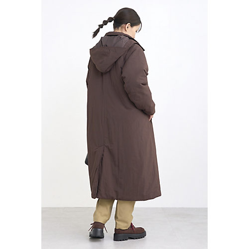 モデルサイズ:164cm/ダークブラウン/ロング丈