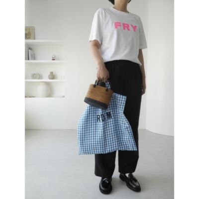 【石上美津江さん別注】R.D.M EMBROIDERY TOTE BAG R&D.M.Co-(アールアンドディーエムコー)の【石上美津江さん別注