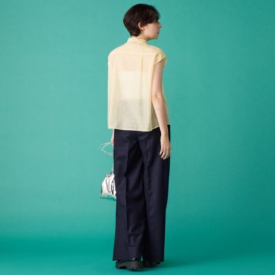 美品♡TICCA Dahlia エンブロイダリー フレンチスリーブT カットソー TICCA(ティッカ)のドットエンブロイダリーフレンチシャツ通販