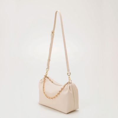 *レザーバッグ ゴールドチェーン ショート ショルダー *ノベルティ 本物保証/CELINE ミニ チェーン クロード ショルダーバッグ 上品