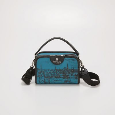 トプカピ（TOPKAPI）/【TREASURE TOPKAPI】キャンバス プリント ワンハンドル ショルダーバッグ TOPKAPI(トプカピ)の【TREASURE TOPKAPI】キャンバス プリント ワン