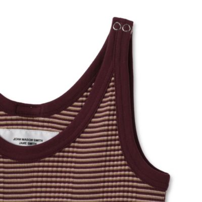 JANE SMITH(ジェーンスミス)のCOTTON RANDOM BORDER RIB UP DOWN