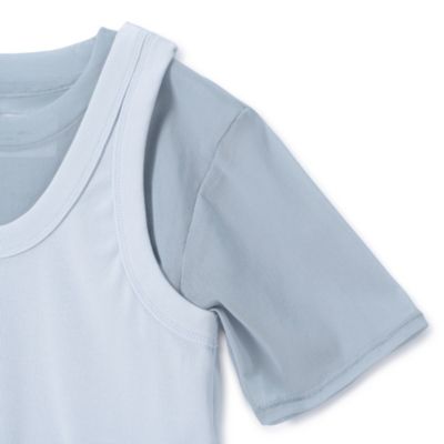 JANE SMITH(ジェーンスミス)のSHORT SLEEVE WITH TANK LAYERED