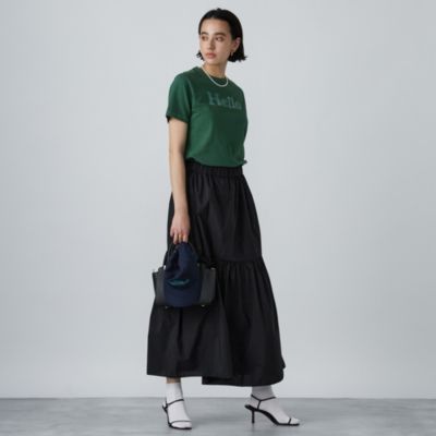 MADISONBLUE HELLO CREW NECK TEE (HPS別注) MADISONBLUE(マディソンブルー)の【HPS別注】HELLO CREW NECK TEE通販