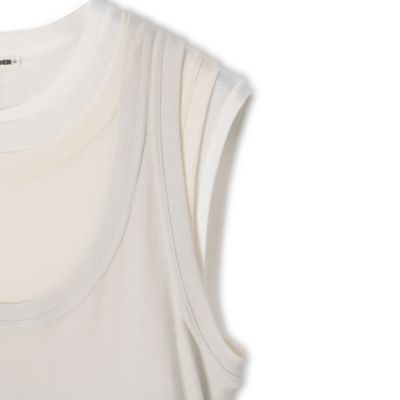 【未使用】JIL SANDER タンクトップ ハンガー付 36 イタリア製 未使用】JIL SANDER タンクトップ ハンガー付 36 イタリア製 - メルカリ