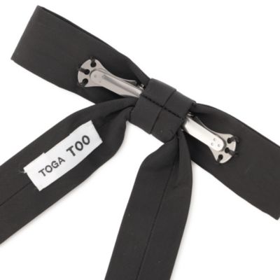 TOGA TOO トーガ トゥ メタルリボン タイ TOGA ネクタイ 「TOGA TOO/トーガトゥ」Metal ribbon tie