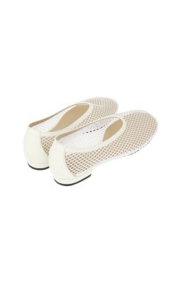 CLANE(クラネ)のMESH OBLIQUE TOE FLAT SHOES通販 | LEEマルシェ
