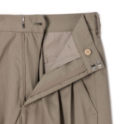 FLORENT(フローレント)のLINEN STRETCH TUCK PANTS通販 | 集英社
