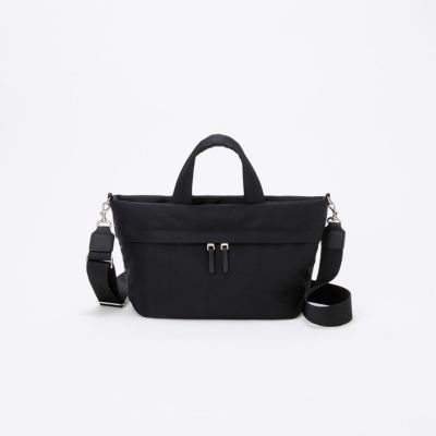Breath TOPKAPIミニトート 黒 TOPKAPI(トプカピ)の【Breath TOPKAPI】【撥水】マット ナイロン