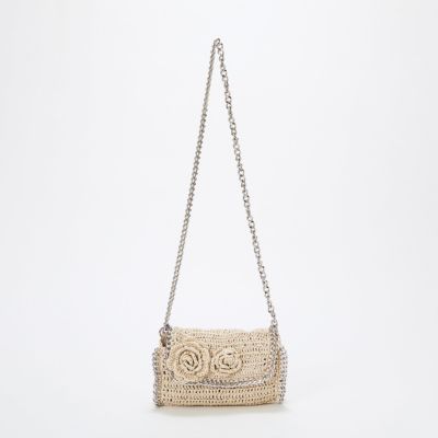 TREASURE TOPKAPI 花柄デザイン ショルダーバッグ TOPKAPI(トプカピ)の【TREASURE TOPKAPI】フラワーモチーフ