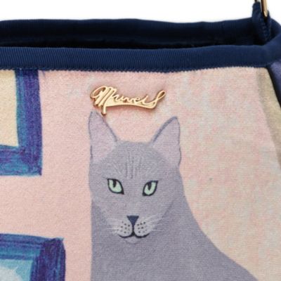 MUVEIL(ミュベール)のブリアンダコラボ ネコプリントBAG通販