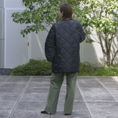 極美品♡マッキントッシュ キルティングコート チェック 2way　フード着脱可 極美品♡マッキントッシュ キルティングコート チェック 2way