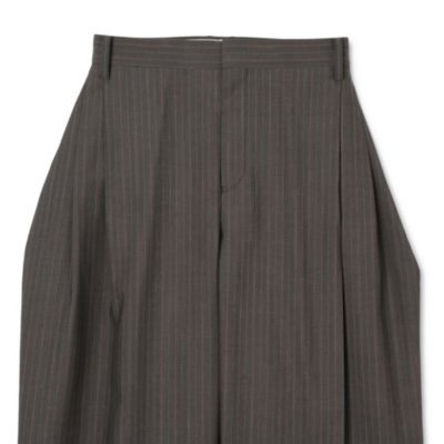 パンツ beautiful people side tuck BOX skirt beautiful people 】tropical wool mohair side tuck BOX skirt