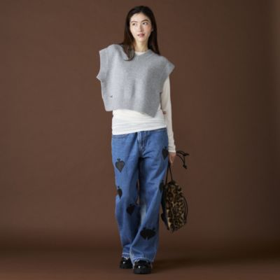 ADAWAS(アダワス)のCASHMEREーBLEND VEST通販 | 集英社HAPPY PLUS STORE