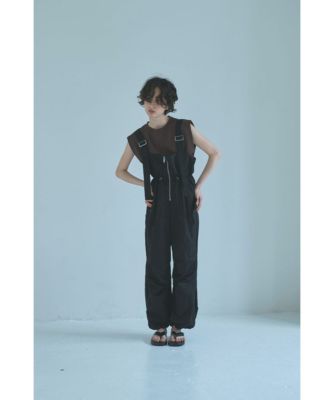marjour(マージュール)のNYLON ZIP SALOPETTE通販 | 集英社HAPPY PLUS