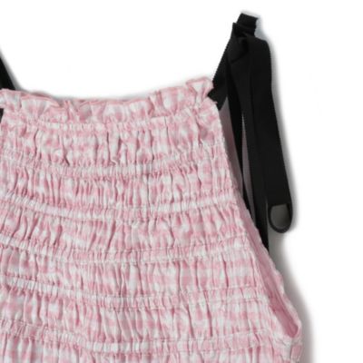 GANNI(ガニー)のShibori Pleat Maxi Smock Slip Dress通販 | 集英社