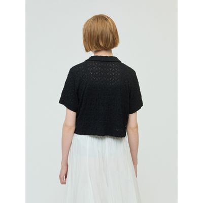 mizuiro ind / ミズイロインド mizuiro ind ストレッチレースラウンドカラーシャツ 楽天市場】【ポイント10倍！8/4 01:59まで】mizuiro ind
