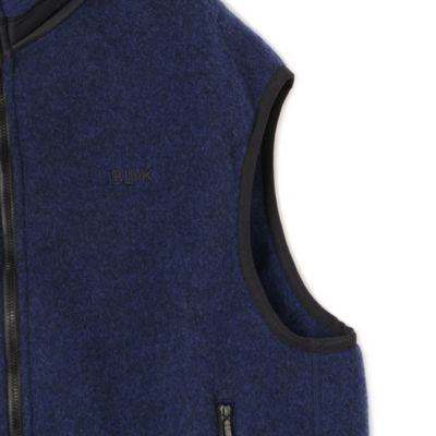 BLAMINK ブラミンク  25AW 7925-2-220434 ﾌﾞﾗｯｸ BM P FLEECE VEST 36 BLAMINK ブラミンク 25AW 7925-2-220434 ブラック BM P FLEECE VEST 36