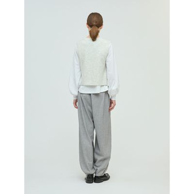 mizuiro ind(ミズイロインド)のタックヘムコクーンパンツ通販 | 集英社