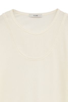 CLANE(クラネ)のLAYERED SHOULDER CUT TOPS通販 | 集英社HAPPY PLUS STORE