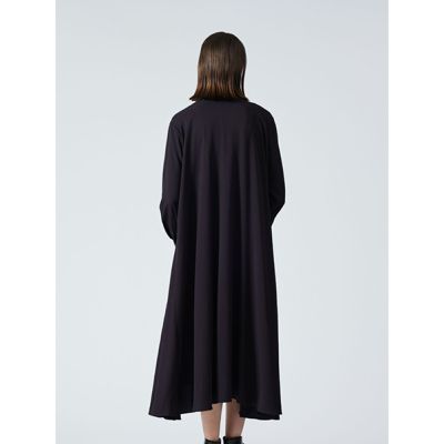 mizuiro ind(ミズイロインド)のT／Rスタンドカラーフレアワンピース