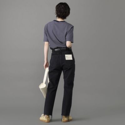 SLOANE(スローン)の72／2コットン天竺 マイクロボーダーTシャツ通販