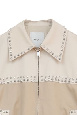 CLANE(クラネ)のW COLOR STUDDED DRIZZLER JACKET通販 | 集英社HAPPY