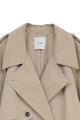 CLANE(クラネ)のOVER SHORT TRENCH COAT通販 | 集英社HAPPY PLUS STORE