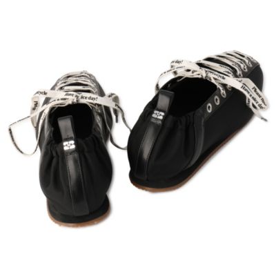 GANNI(ガニー)のLace Up Sporty Ballerina Nylon通販 | mirabella