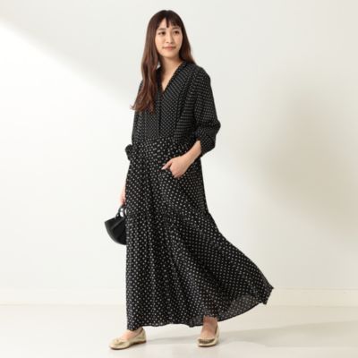 Demi Luxe Beams デミルクス ビームス のne Quittez Pas コットンツイル ドットワンピース通販 集英社happy Plus Store