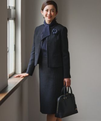 23区(ニジュウサンク)のライトシャインツイード スカート通販 | 集英社