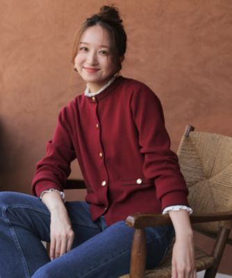 ANY SIS(エニィスィス)のCICA加工 ニット ジャケット通販 | 集英社