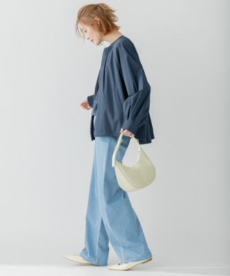 23区 S(ニジュウサンク エス)のナイロン2WAYストレッチ ノーカラー