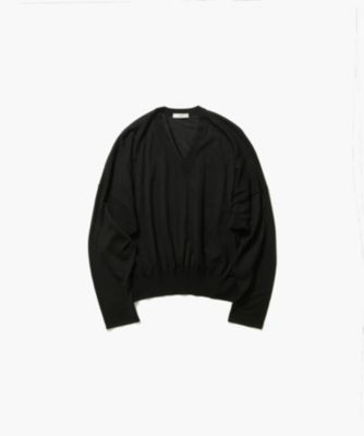 ATON(エイトン)のSHEER WOOL | Vネックセーター通販 | mirabella