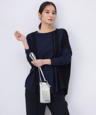 ICB(アイシービー)の【洗える】 ヴィスコースワイド 配色デザインプル