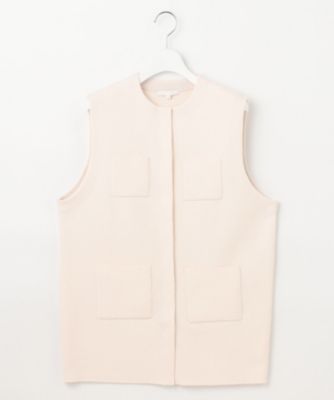 自由区 L(ジユウク エル)の【洗える】ループボンディングニット ジレ