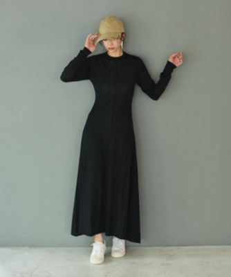 #Newans　ウツノアイさんコラボ パーフェクトシルエットニットドレス Newans(ハッシュニュアンス)のパーフェクトシルエットニット