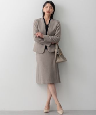 23区 S(ニジュウサンク エス)の【洗える】ウールライクカルゼ ノー