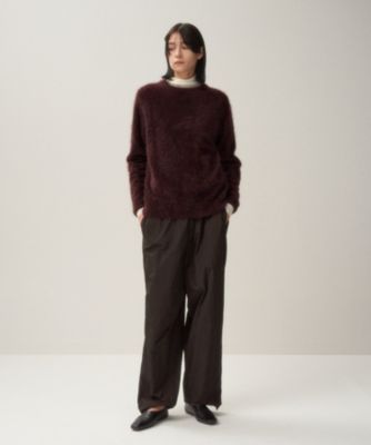 ATON(エイトン)のROYAL CASHMERE FUR | クルーネックセーター通販 | 集英社HAPPY PLUS STORE