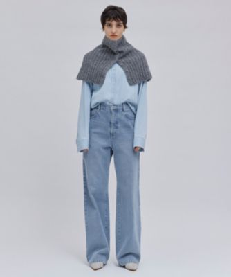 BEIGE，(ベイジ)の【洗える】DELAUP / ダンガリー風コットンデニム