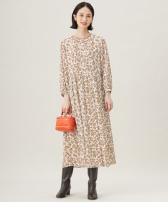 自由区 L(ジユウク エル)の【洗える】スノーフラワープリント